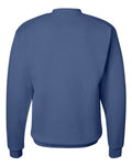 Hanes P160 EcoSmart Crewneck Sweatshirt - Denim Blue - back