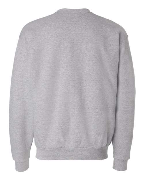 Hanes P160 EcoSmart Crewneck Sweatshirt - Light Steel - back