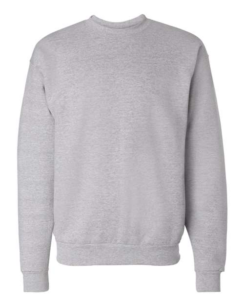 Hanes P160 EcoSmart Crewneck Sweatshirt - Light Steel - flat front
