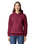 Gildan 19500 Unisex Hammer Maxweight Hooded Sweatshirt - Garnet - model front