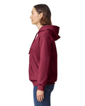 Gildan 19500 Unisex Hammer Maxweight Hooded Sweatshirt - Garnet - model side