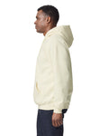 Gildan 19500 Unisex Hammer Maxweight Hooded Sweatshirt - Off White - model side