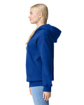 Gildan 19500 Unisex Hammer Maxweight Hooded Sweatshirt - Deep Royal - model side