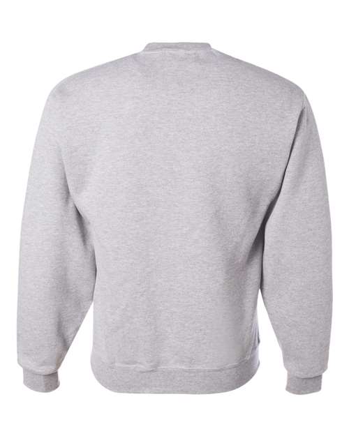Jerzees 4662MR Unisex Super Sweats NuBlend Crewneck Sweatshirt - Ash - back