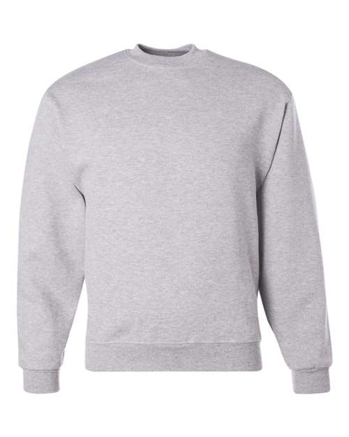 Jerzees 4662MR Unisex Super Sweats NuBlend Crewneck Sweatshirt - Ash - front
