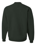 Jerzees 4662MR Unisex Super Sweats NuBlend Crewneck Sweatshirt - Forest Green - back