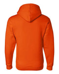 Bayside 900 Unisex USA-Made Full-Zip Hooded Sweatshirt - Bright Orange - back