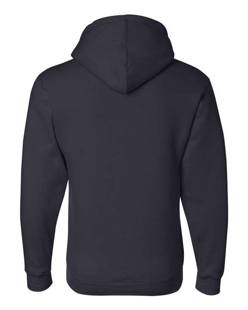 Bayside 900 Unisex USA-Made Full-Zip Hooded Sweatshirt - Navy - back