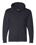 Bayside 900 Unisex USA-Made Full-Zip Hooded Sweatshirt - Navy - front