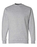 Bayside 1102 Unisex USA-Made Crewneck Sweatshirt - Dark Ash - front