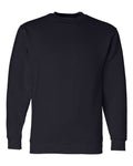 Bayside 1102 Unisex USA-Made Crewneck Sweatshirt - Navy - front
