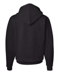 Hanes P170 EcoSmart Hooded Sweatshirt - Black - back