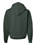 Hanes P170 EcoSmart Hooded Sweatshirt - Deep Forest - back