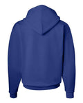 Hanes P170 EcoSmart Hooded Sweatshirt - Deep Royal - back