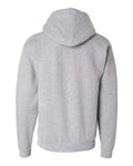 Hanes P170 EcoSmart Hooded Sweatshirt - Light Steel - back