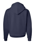 Hanes P170 EcoSmart Hooded Sweatshirt - Navy - back