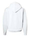 Hanes P170 EcoSmart Hooded Sweatshirt - White - back