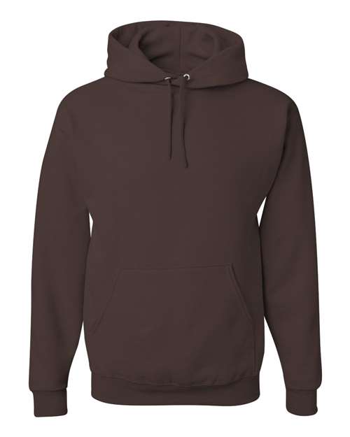 Jerzees 996MR Unisex NuBlend Hooded Sweatshirt - Chocolate - front