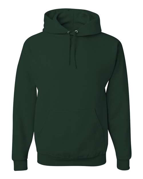 Jerzees 996MR Unisex NuBlend Hooded Sweatshirt - Forest Green - front