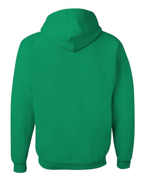 Jerzees 996MR Unisex NuBlend Hooded Sweatshirt - Kelly - back