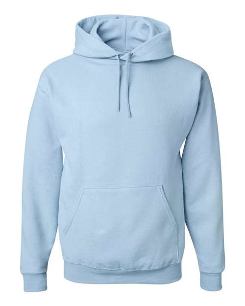 Jerzees 996MR Unisex NuBlend Hooded Sweatshirt - Light Blue - front