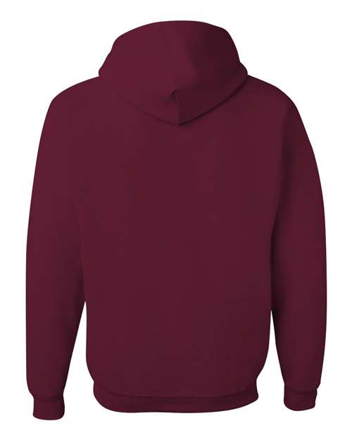 Jerzees 996MR Unisex NuBlend Hooded Sweatshirt - Maroon - back