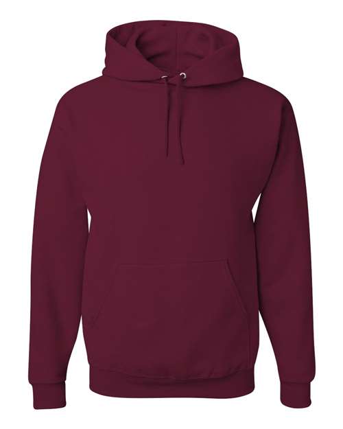 Jerzees 996MR Unisex NuBlend Hooded Sweatshirt - Maroon - front