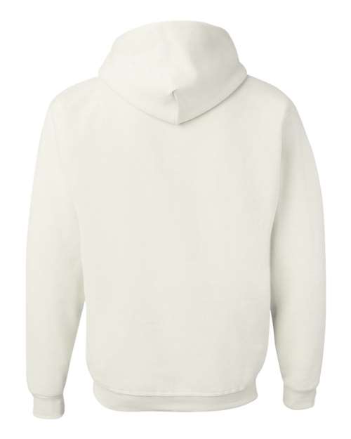Jerzees 996MR Unisex NuBlend Hooded Sweatshirt - White - back