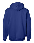 Hanes F170 Ultimate Cotton Hooded Sweatshirt - Deep Royal - back