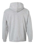 Hanes F170 Ultimate Cotton Hooded Sweatshirt - Light Steel - back