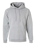 Hanes F170 Ultimate Cotton Hooded Sweatshirt - Light Steel - flat front