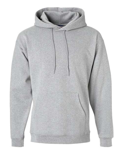 Hanes F170 Ultimate Cotton Hooded Sweatshirt - Light Steel - flat front