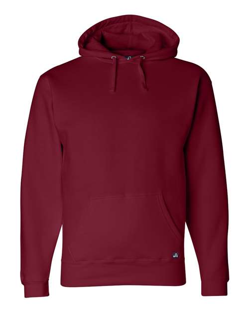 J. America 8824 Men's Premium Hooded Sweatshirt - Cardinal - front
