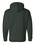 J. America 8824 Men's Premium Hooded Sweatshirt - Forest - back