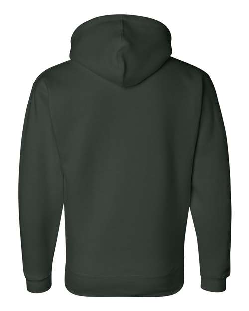 J. America 8824 Men's Premium Hooded Sweatshirt - Forest - back