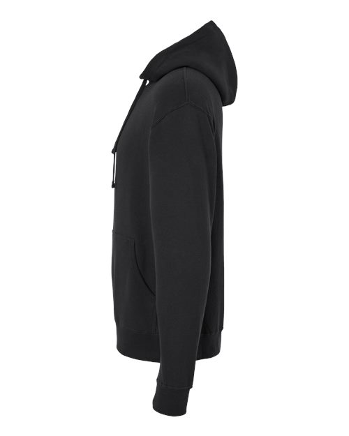 Independent Trading Co. IND4000 Heavyweight Hooded Sweatshirt - Black - side