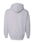 Independent Trading Co. IND4000 Heavyweight Hooded Sweatshirt - Grey Heather - back