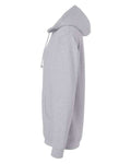 Independent Trading Co. IND4000 Heavyweight Hooded Sweatshirt - Grey Heather - side
