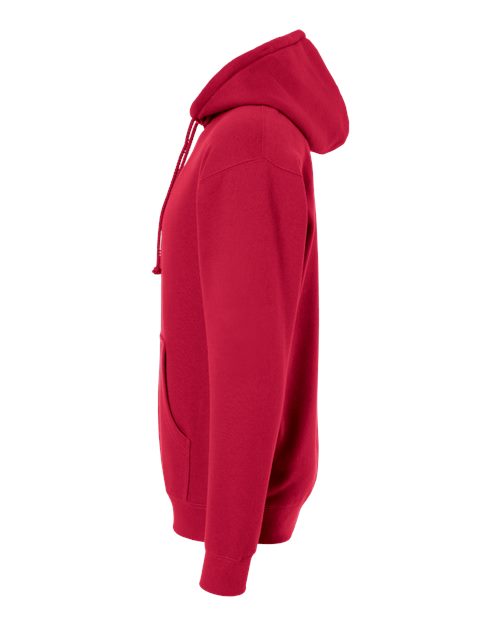 Independent Trading Co. IND4000 Heavyweight Hooded Sweatshirt - Red - side