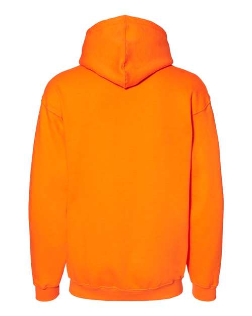 Bayside 960 Unisex USA-Made Hooded Sweatshirt - Bright Orange - back
