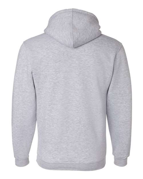 Bayside 960 Unisex USA-Made Hooded Sweatshirt - Dark Ash - back