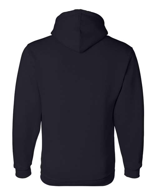 Bayside 960 Unisex USA-Made Hooded Sweatshirt - Navy - back