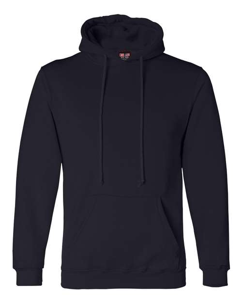 Bayside 960 Unisex USA-Made Hooded Sweatshirt - Navy - front