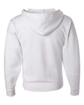 Jerzees 993MR Unisex NuBlend Full-Zip Hooded Sweatshirt - White - back