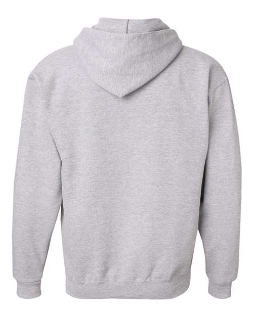 Jerzees 4997MR Unisex Super Sweats NuBlend Hooded Sweatshirt - Ash - back