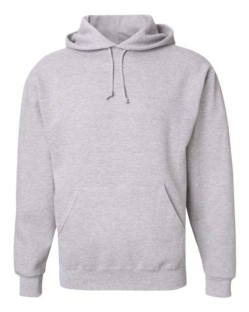 Jerzees 4997MR Unisex Super Sweats NuBlend Hooded Sweatshirt - Ash - front