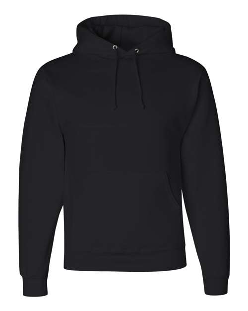 Jerzees 4997MR Unisex Super Sweats NuBlend Hooded Sweatshirt - Black - front