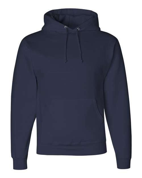 Jerzees 4997MR Unisex Super Sweats NuBlend Hooded Sweatshirt - J. Navy - front