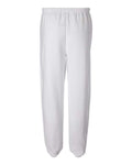 Jerzees 973MR Unisex NuBlend Sweatpants - White - back