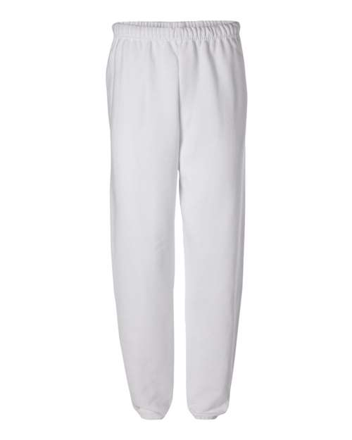 Jerzees 973MR Unisex NuBlend Sweatpants - White - front